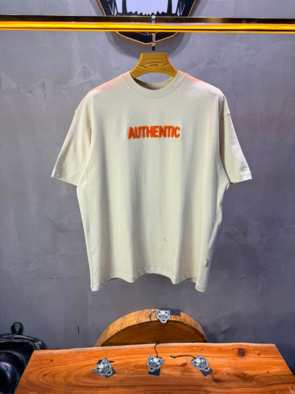 T-Shirt Authentic Brodé — SW Urbanity — Beige 5079
