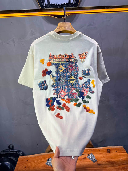 T-Shirt Authentic Brodé — SW Urbanity — Beige 5079