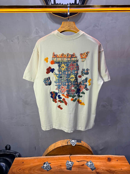 T-Shirt Authentic Brodé — SW Urbanity — Beige 5079