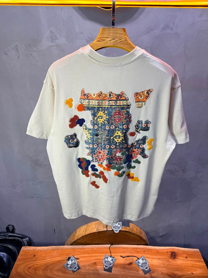 T-Shirt Authentic Brodé — SW Urbanity — Beige 5079