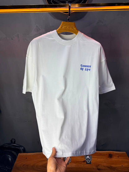 T-Shirt Essence Of Life — Gothic Paisley — Blanc 166