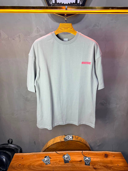 T-Shirt Adventure — Eagle & Roses — Gris Sage 101