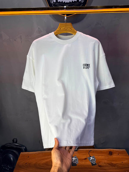 T-Shirt Essence Of Life® — Bandana Bleu — Blanc 091