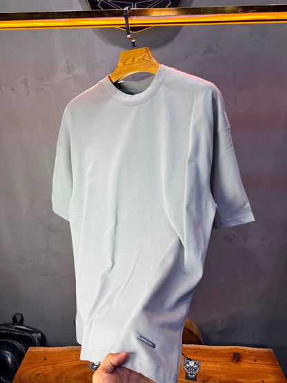 T-Shirt Ethnicity — Arabesque Bleu — Grey 170