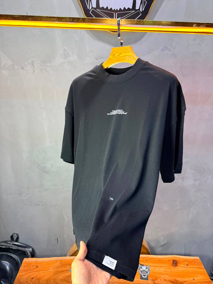 T-Shirt «Changing Himself» — Tapis Oriental Bleu — Noir 140