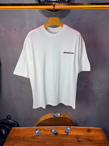 T-Shirt Far Away Place — Limited Edition — Blanc 109
