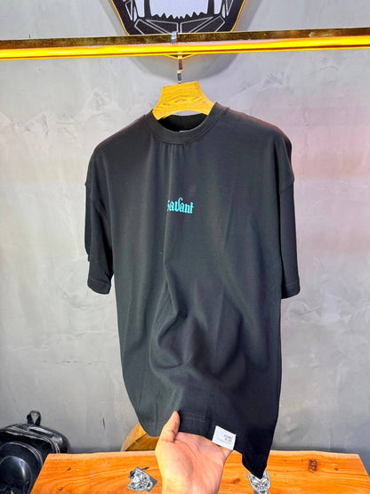 T-Shirt Savant — Twin Cats Gothic — Noir 138