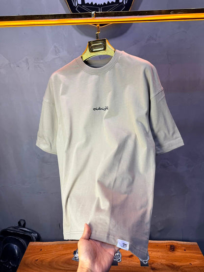 T-Shirt Midnight — Rose & Citation — Beige 139