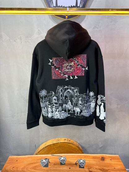 Hoodie oversize Black 5285