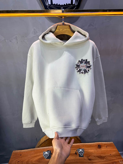 Hoodie oversize Beige 5249