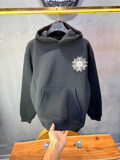 Hoodie oversize Noir 5249