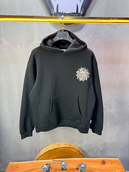 Hoodie oversize Noir 5249