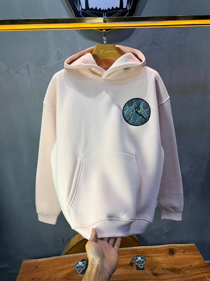 Hoodie oversize Rose Roudré 5254