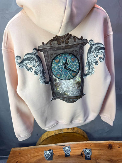 Hoodie oversize Rose Roudré 5254