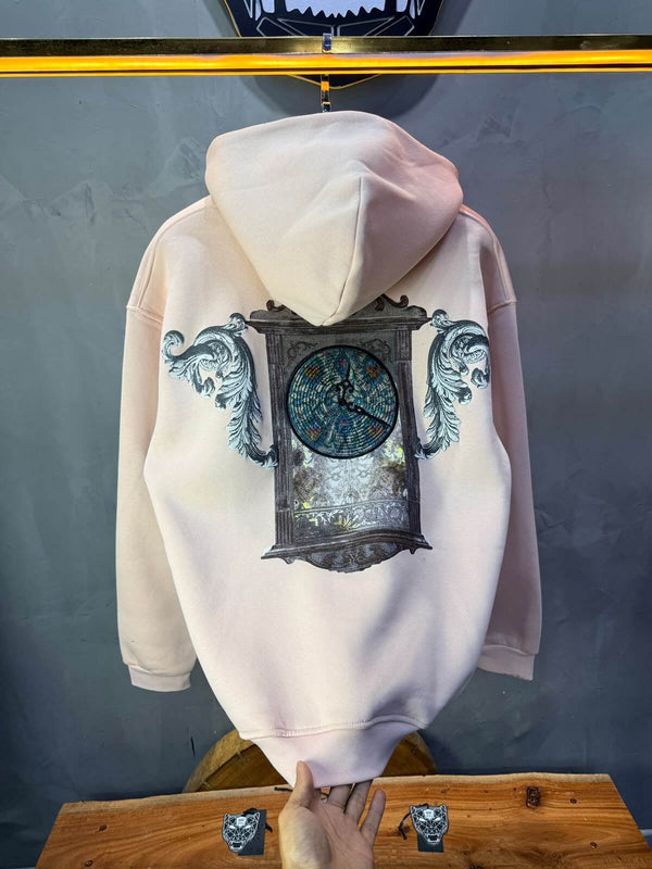 Hoodie oversize Rose Roudré 5254
