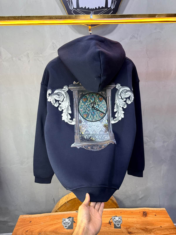 Hoodie oversize Rose Blue 5254