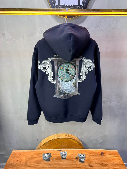 Hoodie oversize Rose Blue 5254