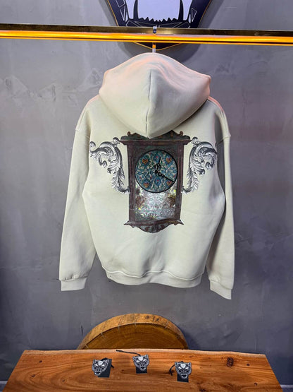 Hoodie oversize Beige 5254