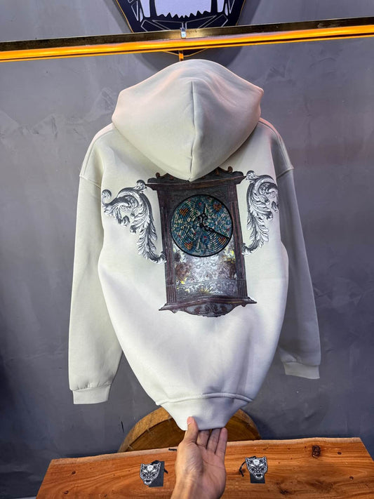 Hoodie oversize Beige 5254
