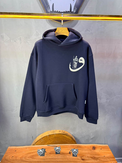 Hoodie oversize Blue 5284