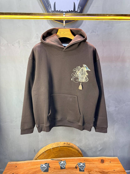 Hoodie oversize Brown 5248