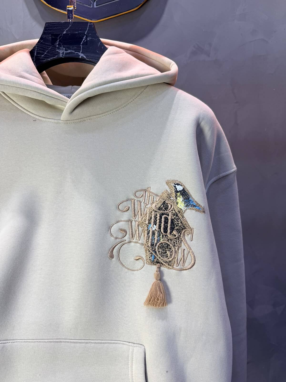 Hoodie oversize Beige 5248