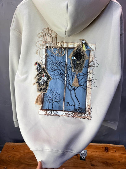 Hoodie oversize Beige 5248