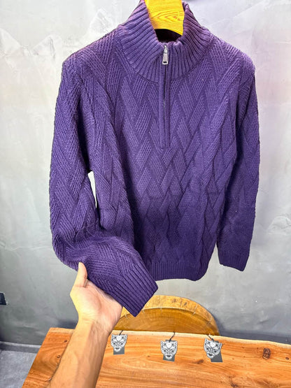 Pull tricot Violet Regular size 5520