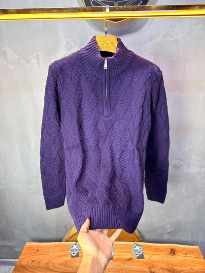 Pull tricot Violet Regular size 5520