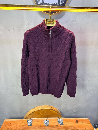 Pull tricot Noir Bordeaux size 5520