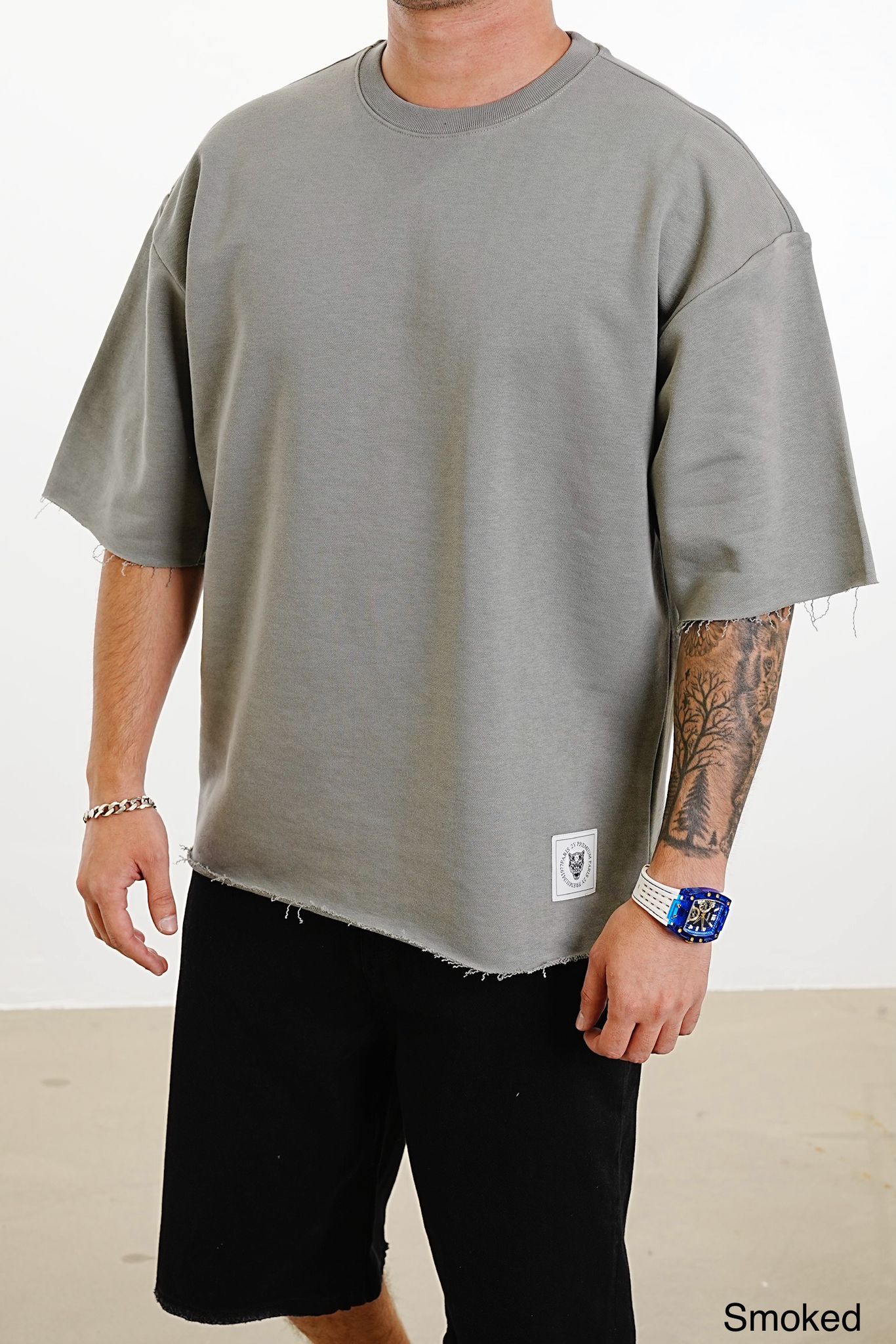 T-SHIRT OVERSIZE SMOKED 23