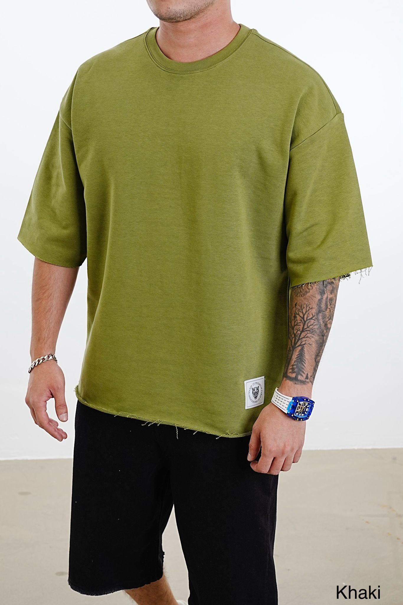 T-SHIRT OVERSIZE KHAKI 23