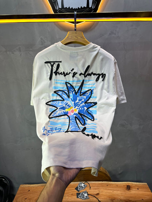 T-SHIRT RETRO BEIGE 1253