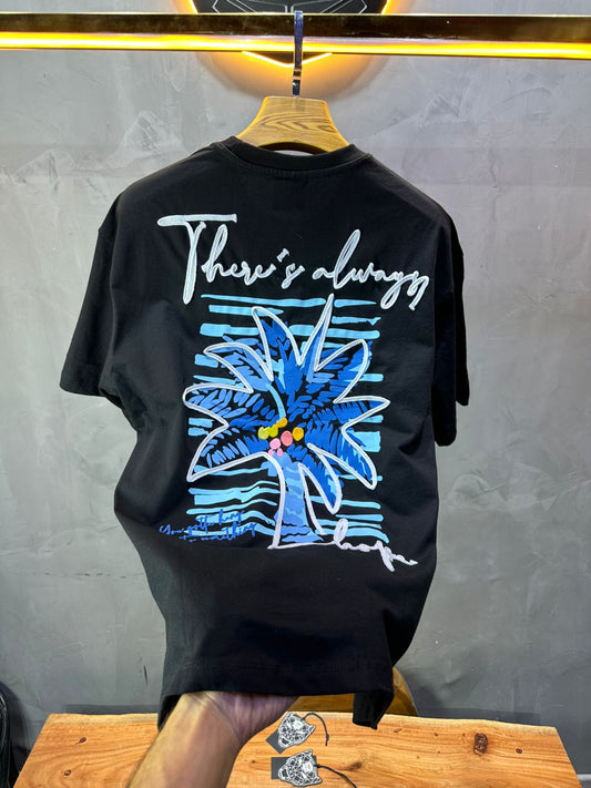 T-SHIRT RETRO BLACK 1253