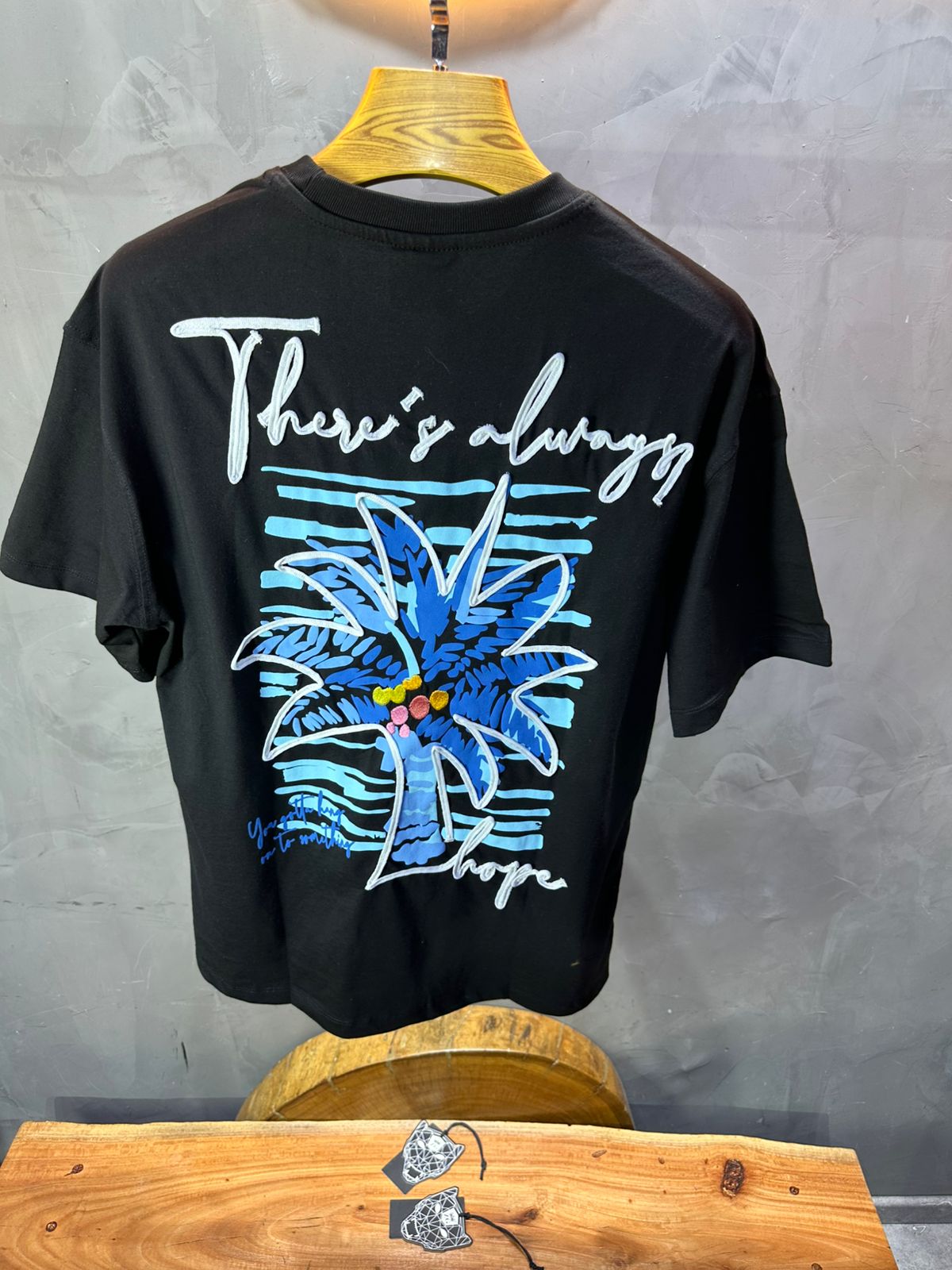 T-SHIRT RETRO BLACK 1253