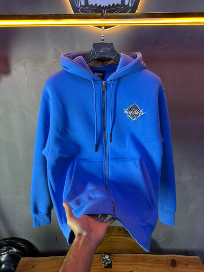 HOODIE BLOW UP BLUE H51