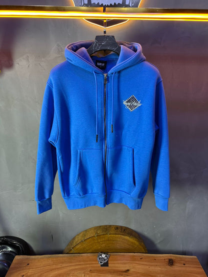 HOODIE BLOW UP BLUE H51