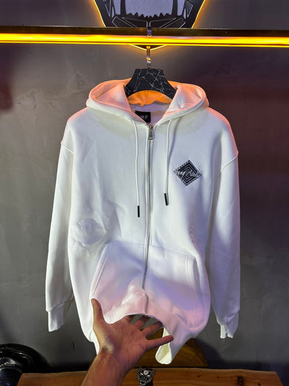 HOODIE BLOW UP WHITE H51