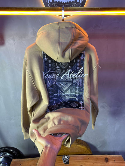 HOODIE BLOW UP BEIGE H51