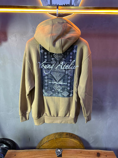 HOODIE BLOW UP BEIGE H51
