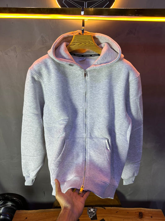 HOODIE MECANIC GREY SIMPLE 101