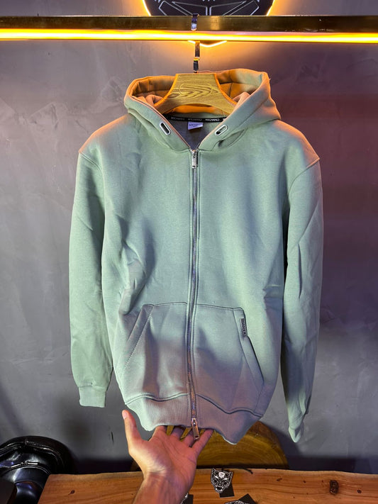 HOODIE MECANIC GREEN SIMPLE 101