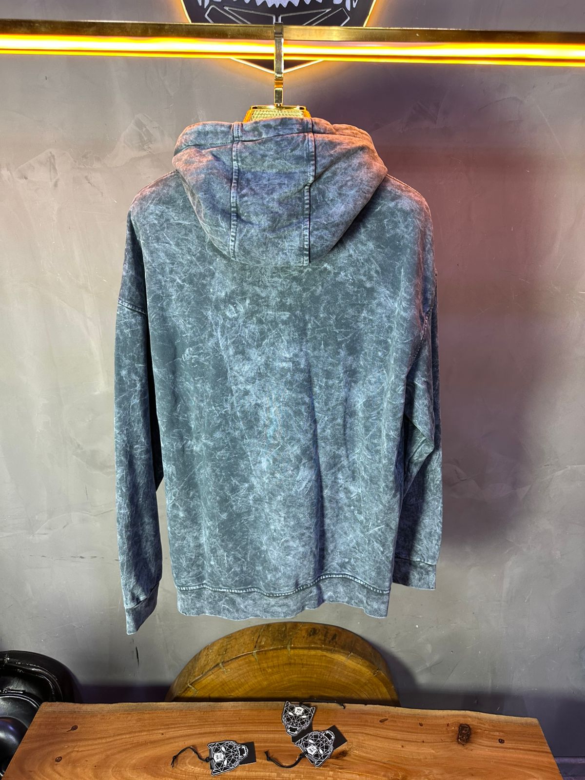 HOODIE MECANIC GREY MCH056