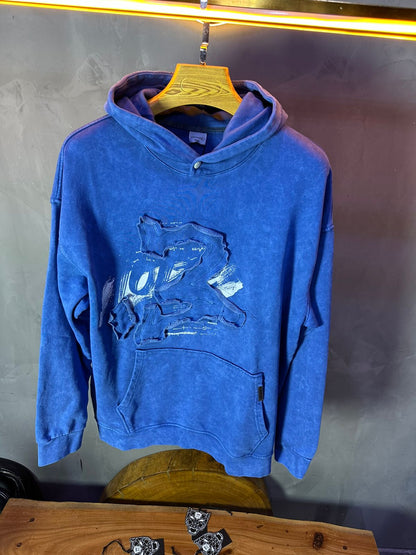 HOODIE MECANIC BLUE MCH056