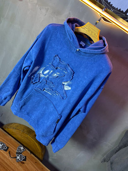 HOODIE MECANIC BLUE MCH056