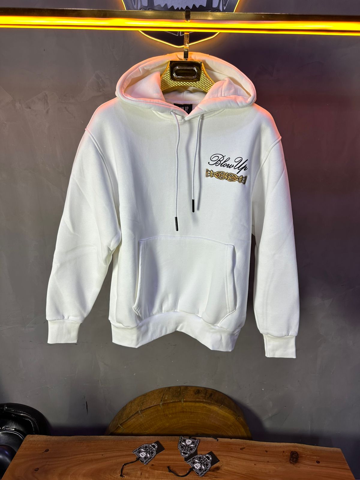 CAPUCH OVERSIZE WHITE E01