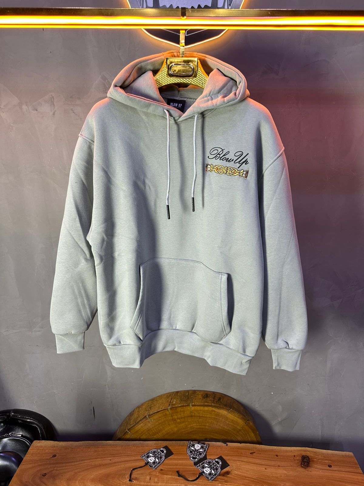 CAPUCH OVERSIZE GREY E01