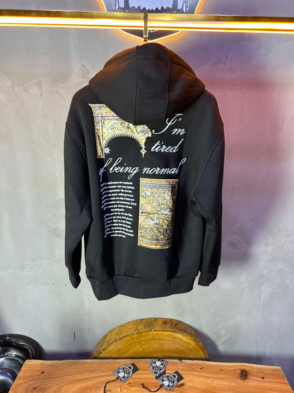 CAPUCH OVERSIZE BLACK E01