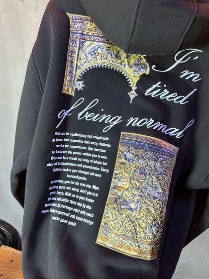 CAPUCH OVERSIZE BLACK E01