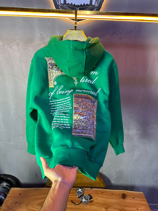 CAPUCH OVERSIZE GREEN E01